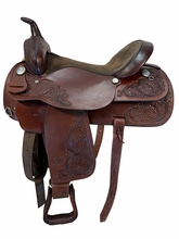 SOLD 2026/09/25 17 Inch Used Circle Y Trail Saddle Medium Tree 3825