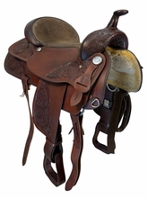 SOLD 2026/09/25 17 Inch Used Circle Y Trail Saddle Medium Tree 3825