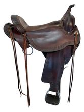 17 Inch Used Circle Y Trail Saddle Mediuum Flex Tree 1571