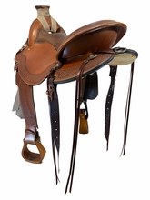 17 Inch Used Circle Y Trail Saddle Wide Flex Tree 1157