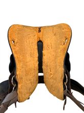 17 Inch Used Circle Y Ultimate Cash Barrel Saddle MT79