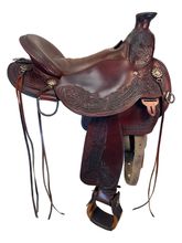 17 Inch Used Circle Y Walnut Grove Trail Saddle 1157
