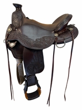 17 Inch Used Circle Y Walnut Grove Trail Saddle Wide Flex2 Tree 1157