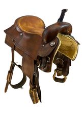 PRICE REDUCED! 17 Inch Used Codys Custom Saddles Cutting Saddle *Free Shipping*