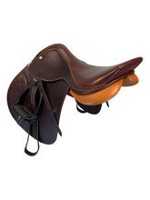 17 Inch Used Collegiate Jumping Saddle Narrow Tree