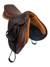 17 Inch Used Collegiate Jumping Saddle Narrow Tree