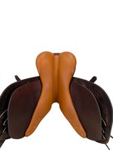 17 Inch Used Collegiate Jumping Saddle Narrow Tree