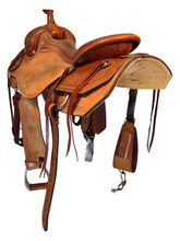 17 Inch Used Colorado Saddlery Reining Saddle
