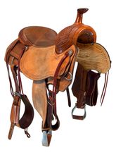 17 Inch Used Colorado Saddlery Reining Saddle