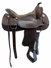 17 Inch Used Crates Classic Reiner Saddle Medium tree 2221