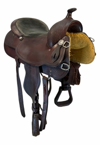 17 Inch Used Crates Reining Saddle Medium Tree 244
