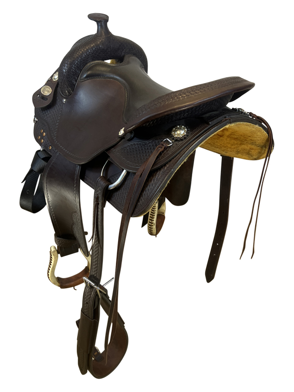 17 Inch Used Crates Supreme Trail Saddle 2170 *Free Shipping*