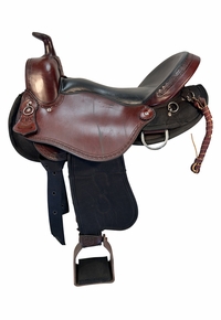 17 Inch Used Crest Ridge Cordura Trail Saddle