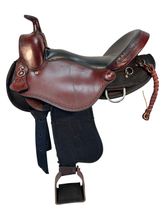 17 Inch Used Crest Ridge Cordura Trail Saddle
