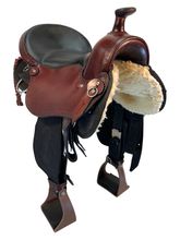 17 Inch Used Crest Ridge Cordura Trail Saddle
