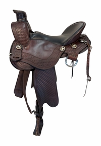 17 Inch Used CRS Trail Saddle X Wide Tree