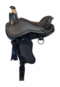 17 Inch Used CTK Trail Saddle Medium Tree
