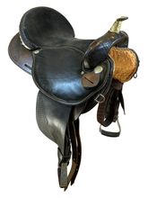 PRICE REDUCED! 17 Inch Used Dakota Barrel Saddle 305