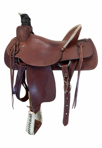 17 Inch Used Dakota Ranch Saddle Wide Tree 209af