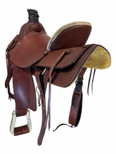 17 Inch Used Dakota Ranch Saddle Wide Tree 209af