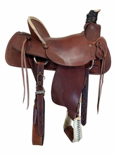 17 Inch Used Dakota Ranch Saddle Wide Tree 209af