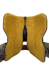 17 Inch Used Dale Chavez Reining Saddle Wide Tree