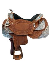 SOLD LAYAWAY 2026/04/02   17 Inch Used Dale Chavez Show Saddle Wide Tree
