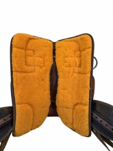 17 Inch Used Fabtron Draft Cordura Trail Saddle X Wide Tree 7184