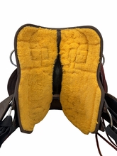 17 Inch Used Fabtron Supreme Easy Rider Cordura Trail Saddle Wide Gaited Tree 7272