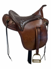 17 Inch Used Fabtron Trail Saddle Medium Tree