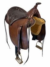 17 Inch Used Fabtron Trail Saddle Medium Tree