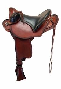 17 Inch Used Henry Miller Double Creek Endurance Saddle