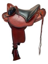 17 Inch Used Henry Miller Double Creek Endurance Saddle Wide Tree