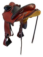 17 Inch Used Henry Miller Double Creek Endurance Saddle Wide Tree