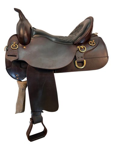 17 Inch Used High Horse Big Springs Trail Saddle 6862