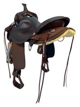 17 Inch Used High Horse by Circle Y Daisetta Trail Saddle 6914