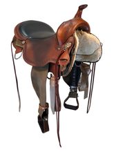 SOLD 2026/01/03 17 Inch Used High Horse by Circle Y Daisetta Trail Saddle 6914 Wide Tree