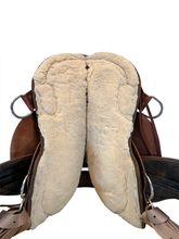 SOLD 2026/01/03 17 Inch Used High Horse by Circle Y Daisetta Trail Saddle 6914 Wide Tree