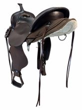 17 Inch Used High Horse By Circle Y El Campo Gaited Cordura Trail Saddle Medium Tree 6970