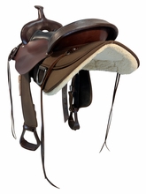 17 Inch Used High Horse By Circle Y Lockhart Cordura Trail Saddle Medium Tree 6910