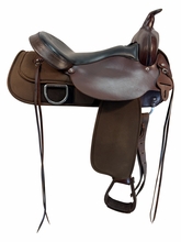 17 Inch Used High Horse By Circle Y Lockhart Cordura Trail Saddle Medium Tree 6910