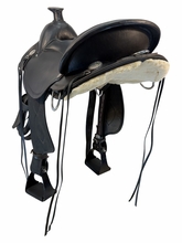 17 Inch Used High Horse By Circle Y Trail Cordura Saddle Medium Tree  5915