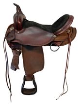 17 Inch Used High Horse Daisetta Cordura Trail Saddle 6914