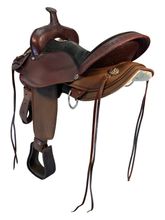 17 Inch Used High Horse Daisetta Cordura Trail Saddle 6914