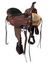 17 Inch Used High Horse Daisetta Cordura Trail Saddle 6914