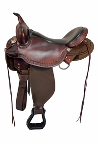 17 Inch Used High Horse Daisetta Cordura Trail Saddle 6914