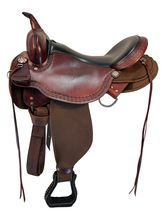 17 Inch Used High Horse Daisetta Cordura Trail Saddle 6914