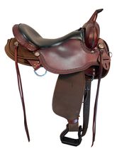 17 Inch Used High Horse Daisetta Cordura Trail Saddle 6914