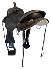 17 Inch Used High Horse Daisetta Cordura Trail Saddle 6914