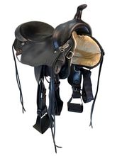 17 Inch Used High Horse Daisetta Cordura Trail Saddle 6914